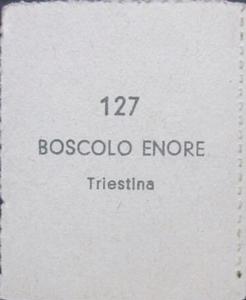 1951 Editrice Didasco Albosport #127 Enore Boscolo Back