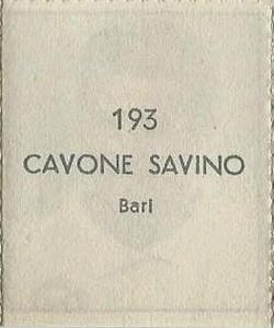1951 Editrice Didasco Albosport #193 Severino Cavone Back