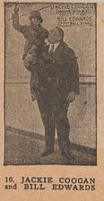 1926-28 W511 Strip Cards - Black & White #10 Jackie Coogan / Bill Edwards Front