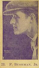 1926-28 W511 Strip Cards - Purple Variations #23 Francis X. Bushman Jr. Front