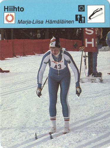 1979 Sportscaster Series 74 Finnish #74-1753 Marja-Liisa Hämäläinen Front
