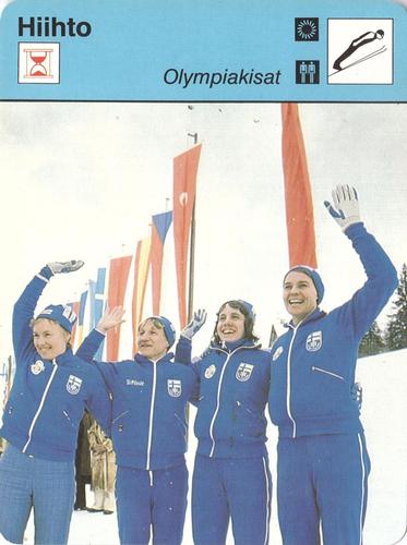 1979 Sportscaster Series 80 Finnish #80-1897 Olympiakisat Front