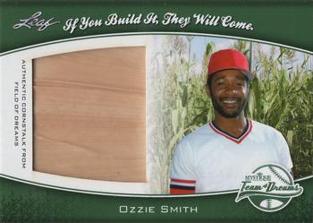 2013 Leaf Sports Heroes - Team of Dreams Corn Stalks Relic #DC-MP1 Ozzie Smith Front