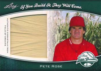 2013 Leaf Sports Heroes - Team of Dreams Corn Stalks Relic #DC-JR1 Pete Rose Front