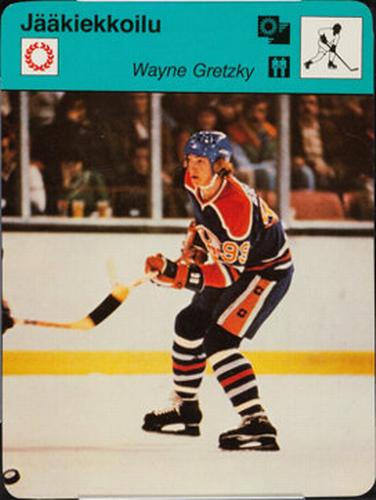 1980 Sportscaster Series 89 Finnish #89-2127 Wayne Gretzky Front