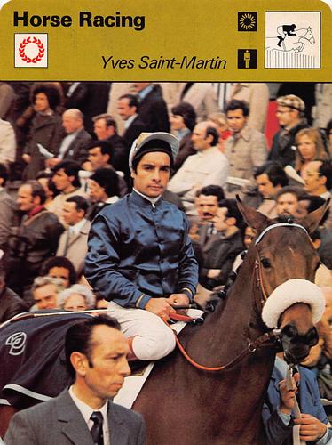 1977-80 Sportscaster Series 10 (UK) #10-23 Yves Saint-Martin Front