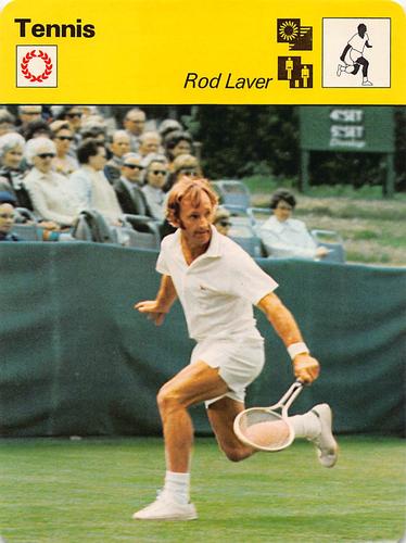 1977-80 Sportscaster Series 8 (UK) #08-03 Rod Laver Front