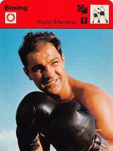 1977-80 Sportscaster Series 8 (UK) #08-08 Rocky Marciano Front