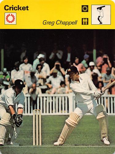 1977-80 Sportscaster Series 8 (UK) #08-13 Greg Chappell Front