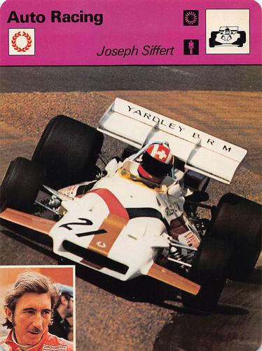 1977-80 Sportscaster Series 11 (UK) #11-02 Joseph Siffert Front