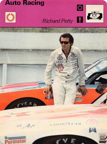 1977-80 Sportscaster Series 11 (UK) #11-15 Richard Petty Front