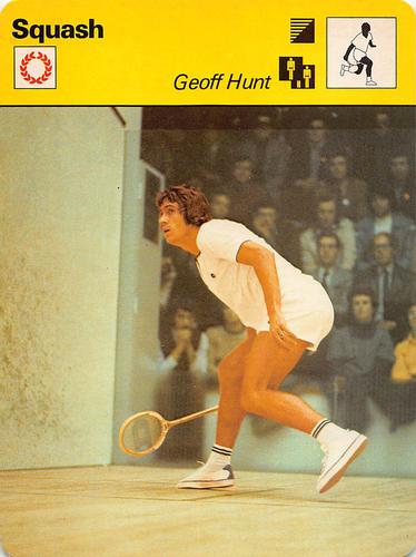 1977-80 Sportscaster Series 12 (UK) #12-13 Geoff Hunt Front