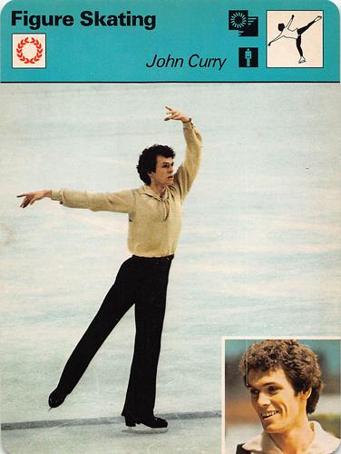 1977-80 Sportscaster Series 12 (UK) #12-18 John Curry Front