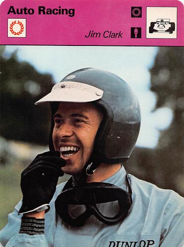1977-80 Sportscaster Series 12 (UK) #12-20 Jim Clark Front