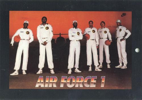 1982-92 Nike Poster Cards #290236 Air Force 1 Front
