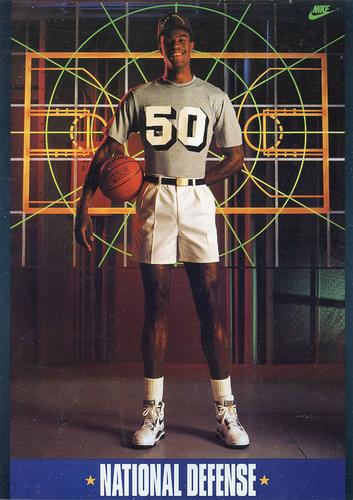 1982-92 Nike Poster Cards #290821 David Robinson Front