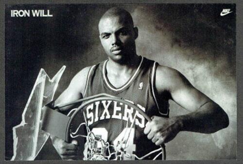 1982-92 Nike Poster Cards #290824 Charles Barkley Front