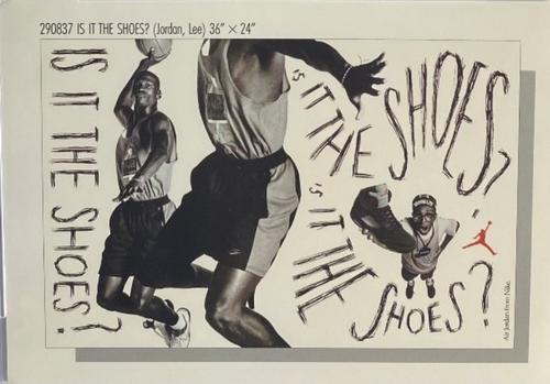 1982-92 Nike Poster Cards #290837 Michael Jordan / Spike Lee Front