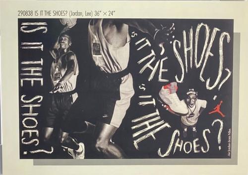 1982-92 Nike Poster Cards #290838 Michael Jordan / Spike Lee Front