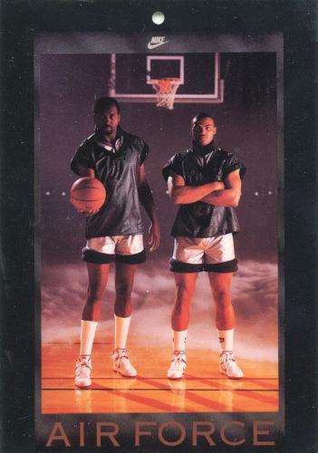 1982-92 Nike Poster Cards #290857 Moses Malone / Charles Barkley Front