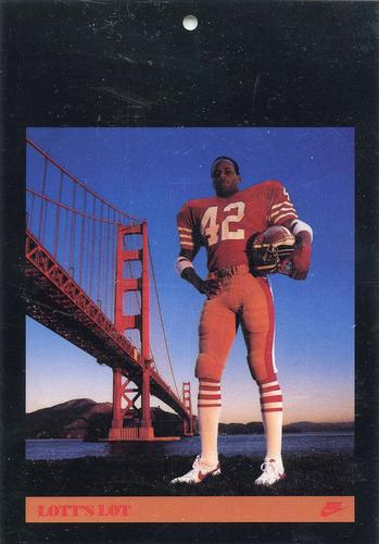 1982-92 Nike Poster Cards #290860 Ronnie Lott Front