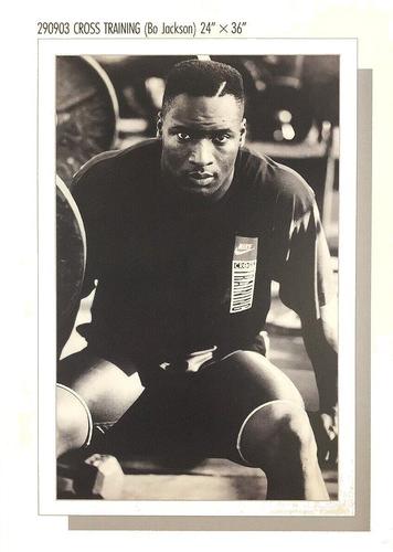 1982-92 Nike Poster Cards #290903 Bo Jackson Front