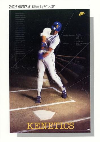 1982-92 Nike Poster Cards #290927 Ken Griffey Jr. Front