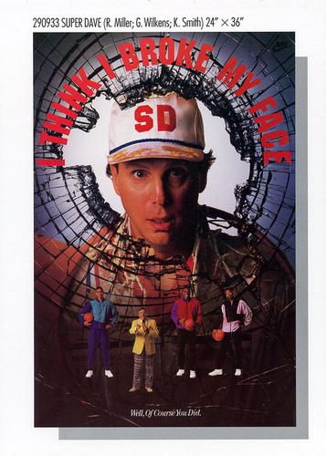 1982-92 Nike Poster Cards #290933 Reggie Miller / Gerald Wilkins / Kenny Smith Front