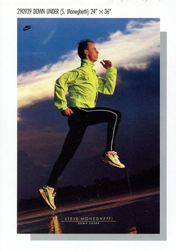 1982-92 Nike Poster Cards #290939 Steve Moneghetti Front
