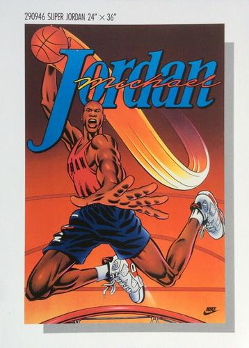 1982-92 Nike Poster Cards #290946 Michael Jordan Front