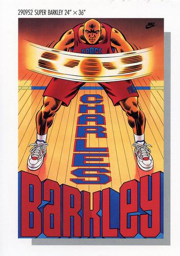 1982-92 Nike Poster Cards #290952 Charles Barkley Front
