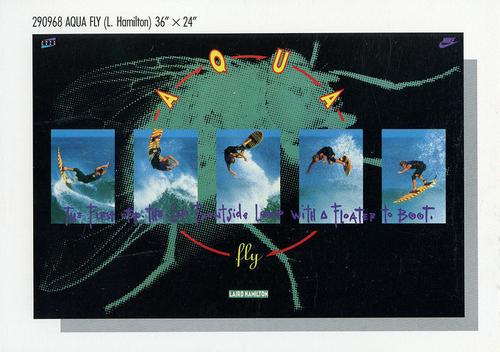 1982-92 Nike Poster Cards #290968 Laird Hamilton Front