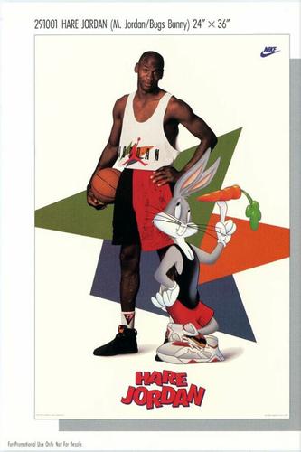 1982-92 Nike Poster Cards #291001 Michael Jordan Front