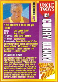 1997 Uncle Tobys Talent Towards 2000 #4 Lisa Curry Kenny Back