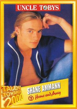 1997 Uncle Tobys Talent Towards 2000 #13 Shane Ammann Front