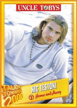 1997 Uncle Tobys Talent Towards 2000 #14 Nic Testoni Front