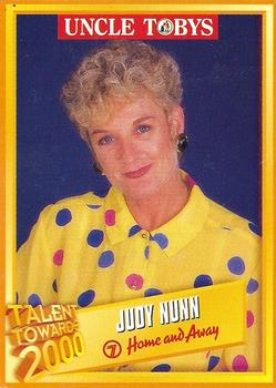 1997 Uncle Tobys Talent Towards 2000 #16 Judy Nunn Front