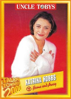 1997 Uncle Tobys Talent Towards 2000 #18 Katrina Hobbs Front