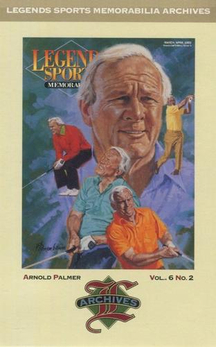 1992-93 Legends Sports Memorabilia Archives Postcards #18 Arnold Palmer Front