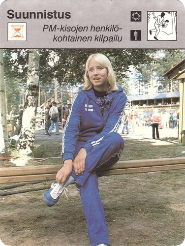 1980 Sportscaster Series 101 Finnish #101-2424 PM-kisojen henkilökohtainen kilpailu Front