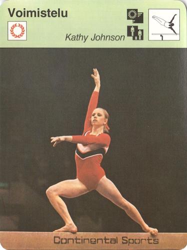 1980 Sportscaster Series 103 Finnish #103-2464 Kathy Johnson Front