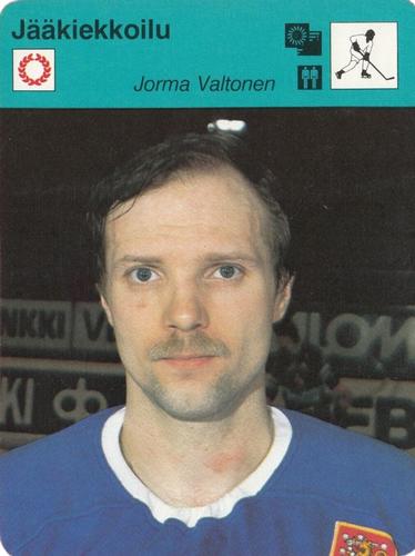 1980 Sportscaster Series 107 Finnish #107-2559 Jorma Valtonen Front