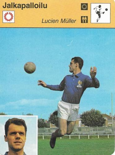 1980 Sportscaster Series 109 Finnish #109-2600 Lucien Müller Front