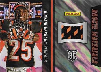 2013 Panini National Sports Collectors Convention - Rookie Materials Glove Lava Flow #11 Giovani Bernard Front