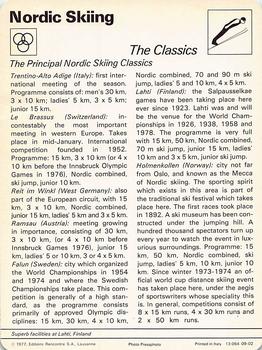 1977-80 Sportscaster Series 9 (UK) #09-02 The Classics Back