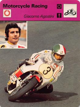 1977-80 Sportscaster Series 9 (UK) #09-10 Giacomo Agostini Front