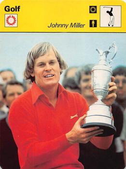1977-80 Sportscaster Series 9 (UK) #09-11 Johnny Miller Front