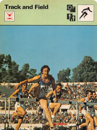 1977-80 Sportscaster Series 16 (UK) #16-10 Track and Field Front