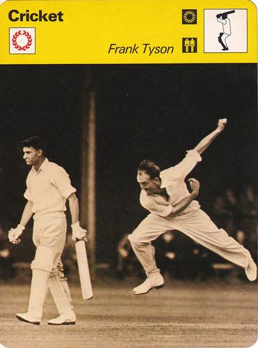 1977-80 Sportscaster Series 16 (UK) #16-12 Frank Tyson Front