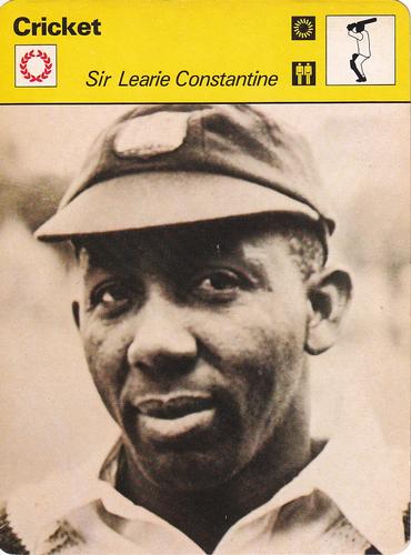 1977-80 Sportscaster Series 16 (UK) #16-16 Sir Learie Constantine Front